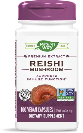 Nature’s Way Рейши 190 mg х 100 веган капсули