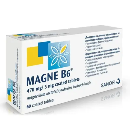 МАГНЕ B6 х60 таблетки