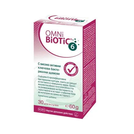 ОМНИ БИОТИК 6 Синбиотик 30 дози по 2 гр.