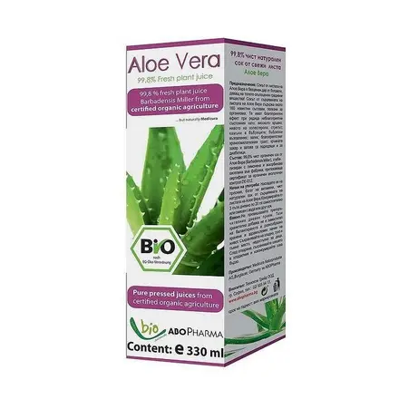 АБОФАРМА АЛОЕ ВЕРА 99.8% СОК 330МЛ BIO