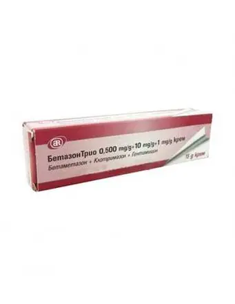 БетазонТрио крем 15гр / BetazonTrio cream 15g