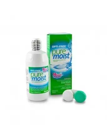 Opti-Free Pure Moist Разтвор за контактни лещи 300 мл