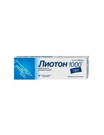 Лиотон 1000 Гел При разширени вени, оток и болка х100 грама
