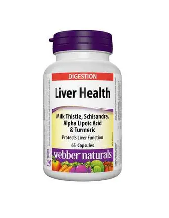 Webber Naturals Liver Health За черен дроб x65 капсули