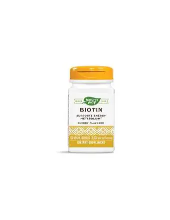 Nature’s Way Биотин За косата, кожата и ноктите 1000 mcg x100 таблетки