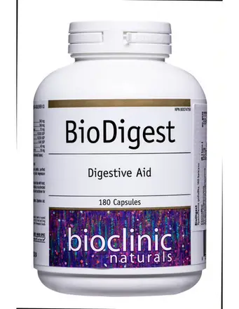 Natural Factors BioDigest за храносмилане х180 капсули