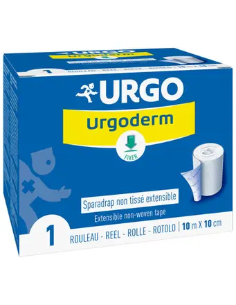 Urgo Urgoderm Хирургичен хипоалергенен разтегаем лейкопласт 10 см х10 метра