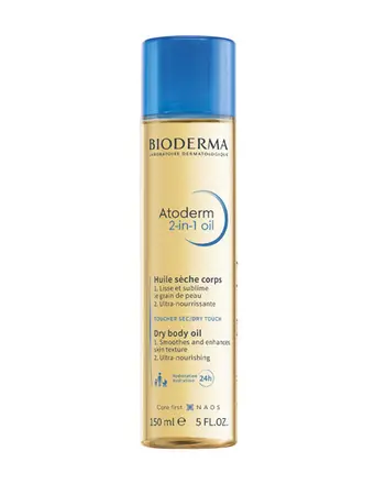 Bioderma Atoderm 2в1 Сухо олио за лице и тяло 150 мл