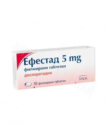 Ефестад 5 mg х 10 филмирани таблетки