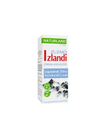 Naturland Сироп от исландски лишей за гърло и дихателна система x150 мл
