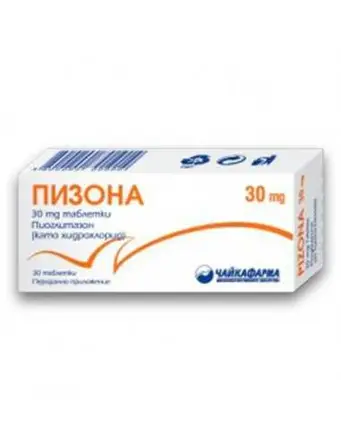 Pizona 30 mg 30 tablets / Пизона 30 mg 30 таблетки