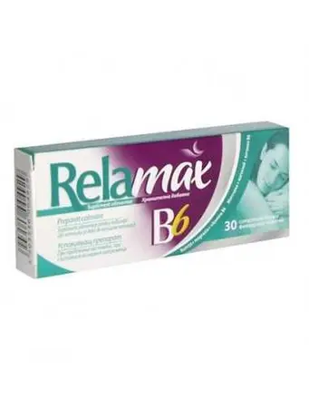 Relamax B6 30 tablets / Реламакс В6 30 таблетки