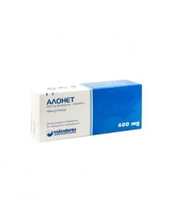 Alonet tabl. 400 mg x30 / Алонет таблетки 400 мг. х 30