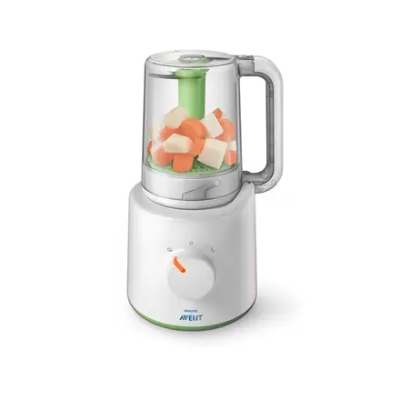 Philips Avent SCF870/22 Мултифункционален Комбиниран уред за готвене на пара + блендер 2 в 1