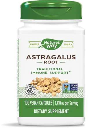 Nature’s Way Astragalus Root/ Астрагал (корен) 470 mg x 100 капсули