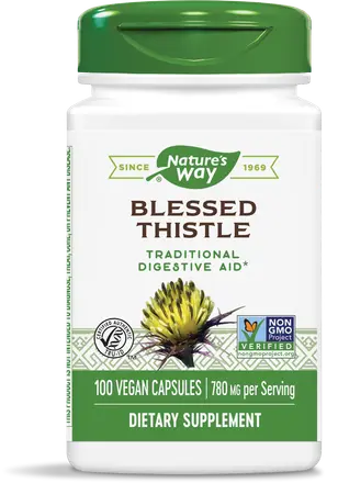 Nature’s Way Blessed Thistle Благословен трън За бърз метаболизъм и здрав стомах 390мг 100 капсули