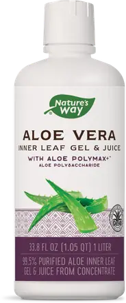 Nature’s Way Aloe Vera Inner Leaf Gel & Juice Алое Вера гел и сок 99.5% 1литър