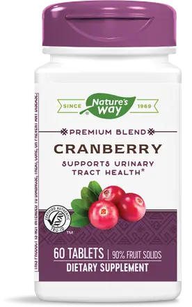 Nature’s Way Cranberry/ Червена боровинка За уринарно здраве 400 mg х 60 таблетки