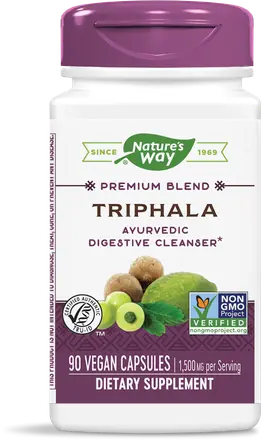 Nature’s Way Triphala Трифала При запек и стомашен дискомфорт 500мг 90 капсули