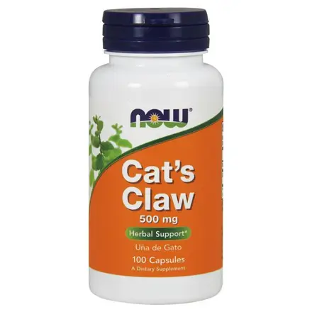 Now Foods Котешки нокът за силен имунитет против възпаления 500мг 100 капсули