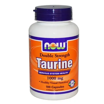 Now Foods Таурин двойна сила детокс ефект в помощ на сърцето 1000 мг 100 капсули
