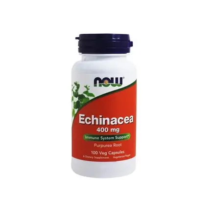 Now Foods Ехинацея Капсули за висок имунитет 400 мг x100