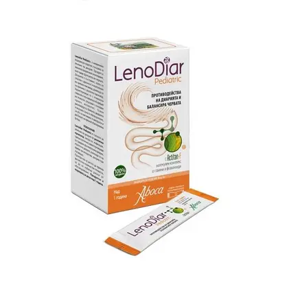 Aboca Ленодиар Педиатрик При диария 12 сашета / Aboca LenoDiar Pediatric 12