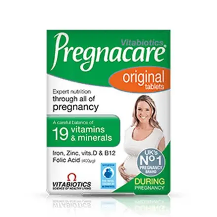 Vitabiotics Pregnacare Прегнакеър Оригинал таблетки за бременни и кърмещи майки 19 витамини и минерали 30 таблетки
