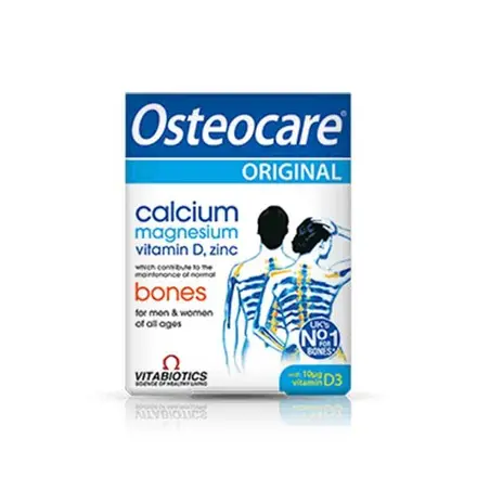Vitabiotics Osteocare Остеокер Калций + Магнезий таблетки за здрави зъби, кости, мускули и сърце x90