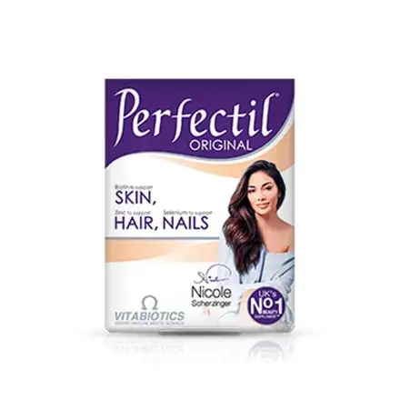 Vitabiotics Perfectil Перфектил Оригинал подхранващи таблетки за здрава коса, кожа и нокти x30