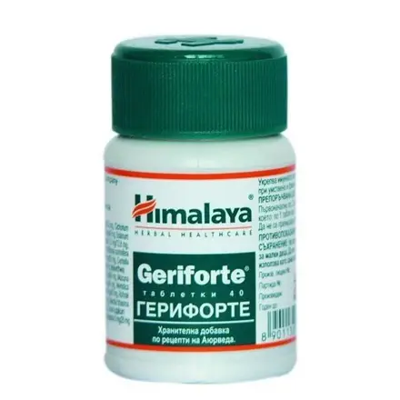 Himalaya Герифорте при силен стрес и умора 40 таблетки