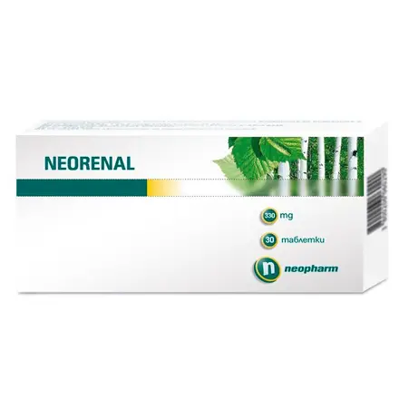 Neopharm Неоренал при подагра цистит уретрит за здрави бъбреци 330мг 30 таблетки
