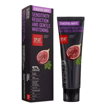 Splat Profеssional Sensitive White Паста за чувствителни зъби с калций 125 грама