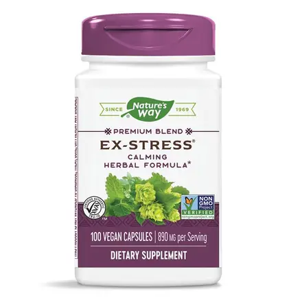 Nature’s Way Ex-Stress Calming Екс-стрес При висок стрес и депресия 100 капсули
