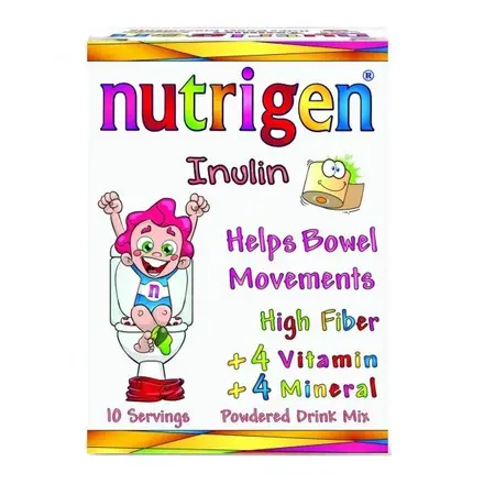 Nutrigen Инулин при запек и трудно изхождане за бебета и деца 10 сашета