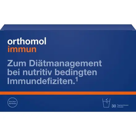 Ортомол Имун Orthomol Immun за здрав имунитет при вируси, алергии, хронични заболявания 30 дози