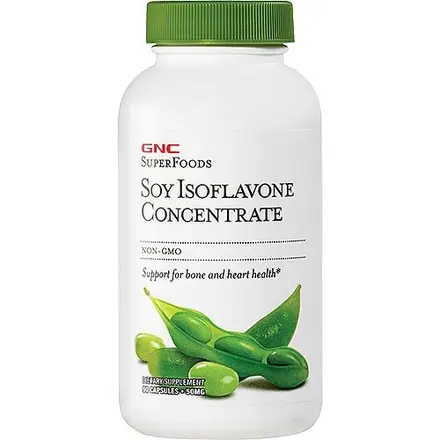 GNC Soy Isoflavone Concentrate Соя изофлавони концентрат 50 мг 90 капсули