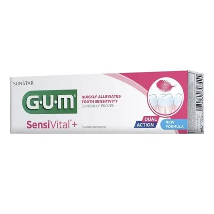 Gum Sensivital+ Медицинска Паста за чувствителни зъби с облекчаващ ефект 75мл