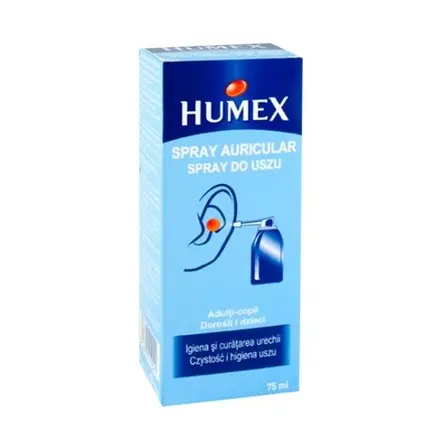 Humer Ear spray Почистващ спрей за уши с морска вода за бебета 75мл