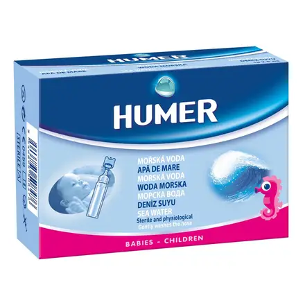 Humer Sea Water Ежедневна Морска вода за бебета 0м+ 5мл 18дози