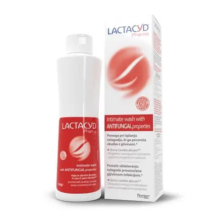 Lactacyd Успокояващ противогъбичен Интимен гел при сърбеж с невен 250мл