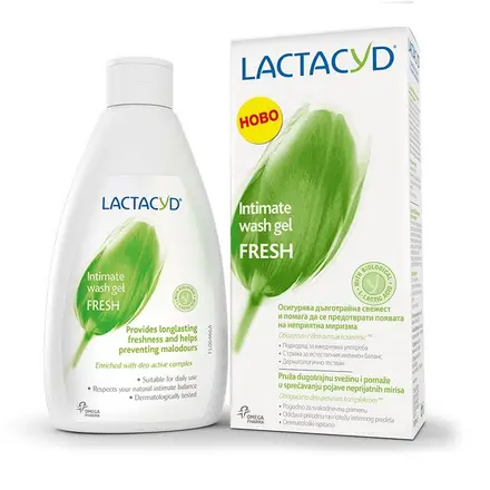 Lactacyd Fresh Свеж интимен почистващ лосион при неприятна миризма 200мл