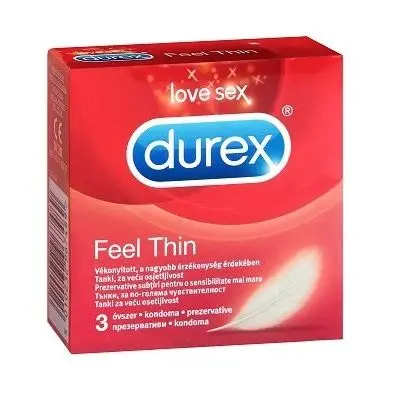 Durex Feel Intimate Ултра фини презервативи за супер защита 3бр