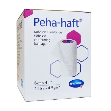Hartmann Peha-haft Фиксиращ самозалепващ бинт без латекс 4м 6см