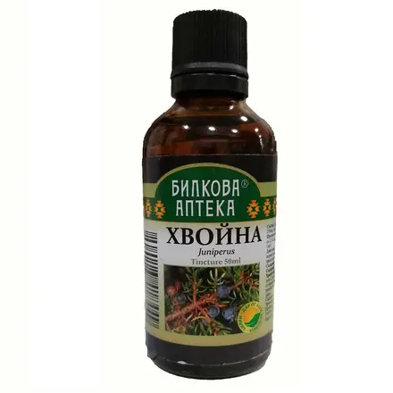 Bioherba тинктура от хвойна за пречистване и подпомагане на храносмилането 50мл