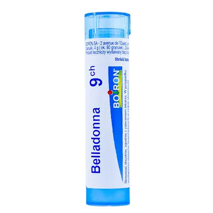 Bоiron Belladonna Беладона 9CH при треска с фобия и халюционации