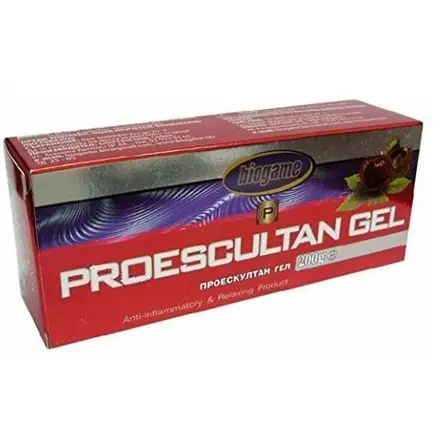 Biogame Proescultan гел за облекчаване на болка, отоци и възпаления 200 грама