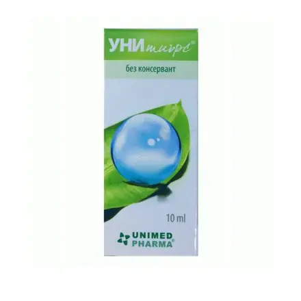 Unimed Pharma Унитиърс капки за сухи очи 10мл