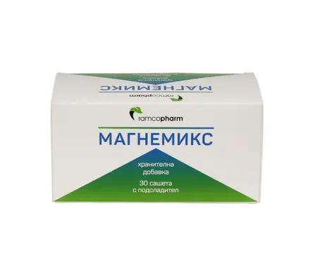 Ramcopharm Магнемикс за здрави кости, мускули и нервна система с вкус портокал 30 сашета