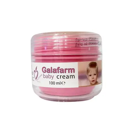 Galafarm Baby cream Успокояващ кожата крем за бебета и деца с хипоалергичен ланолин и витамини 100мл